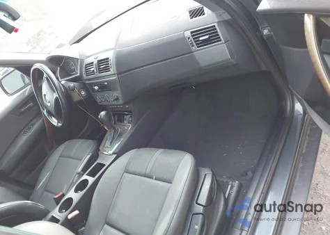 2004 BMW X3 2.5I z USA, uszkodzony, nr VIN WBXPA73484WC37928